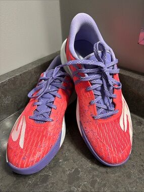 Skechers Red and Purple Athletic Running Shoes